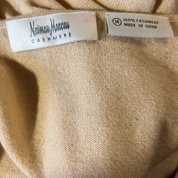 Vintage Neiman Marcus 100% Cashmere Sleeveless Cardigan 2 piece Set Size M - Picture 13 of 14